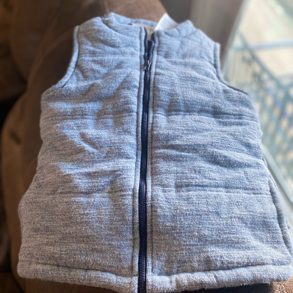 Toughskins Blue Quilted Vest